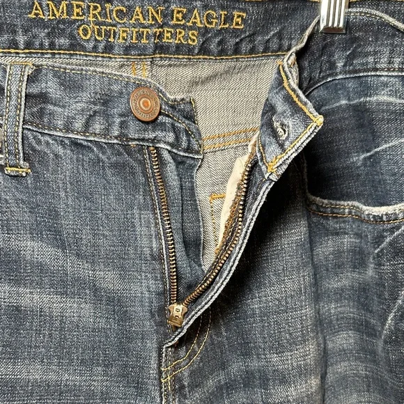American Eagle Outfitters Men's Original Straight Jeans 32x32 - Picture 6 of 8